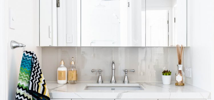 Shaker style bathroom joinery
