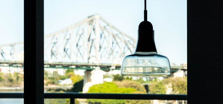 Brisbane City View with feature light