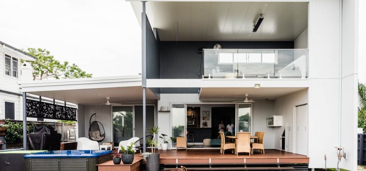 Roof top deck with renovation