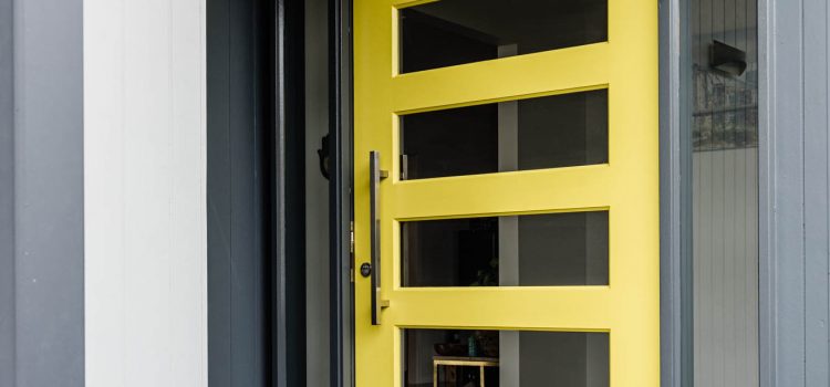 Yellow Front Door