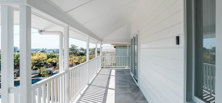 Front Balcony of Original House