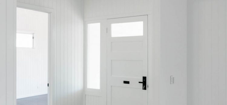 Entry Door with postbox