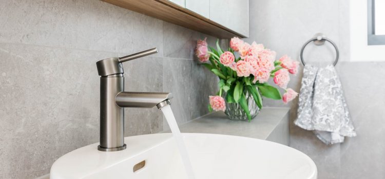Bathroom Details of Townhouse Development