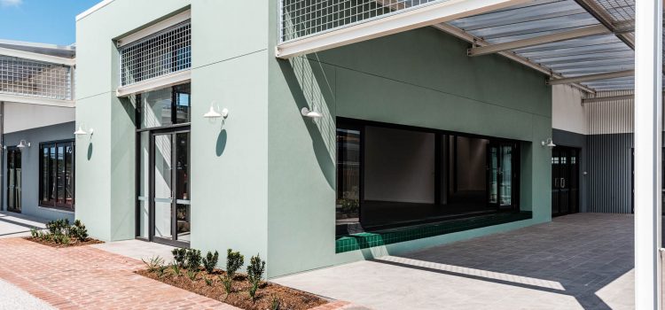Large seated window at the sheds at Brendale