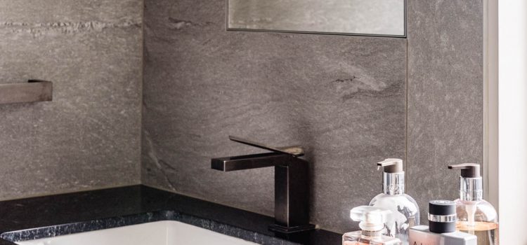 Ensuite Sink with perfume