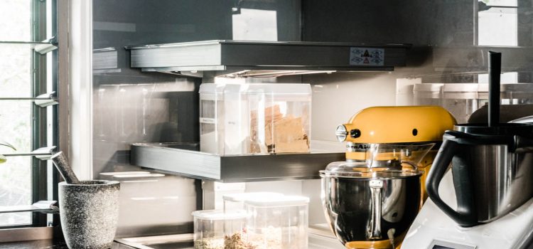 Butlers Pantry Thermomix and corner cupboards