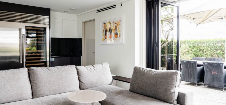 Sub Zero Fridge in Pool Room