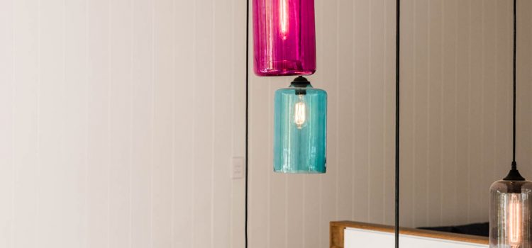Coloured Feature light