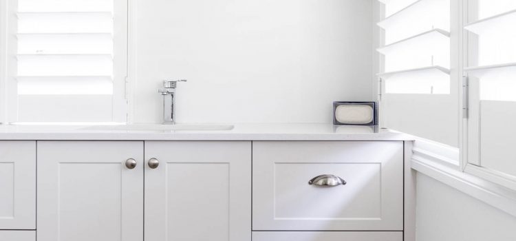 Custom Built Shaker Style Vanity