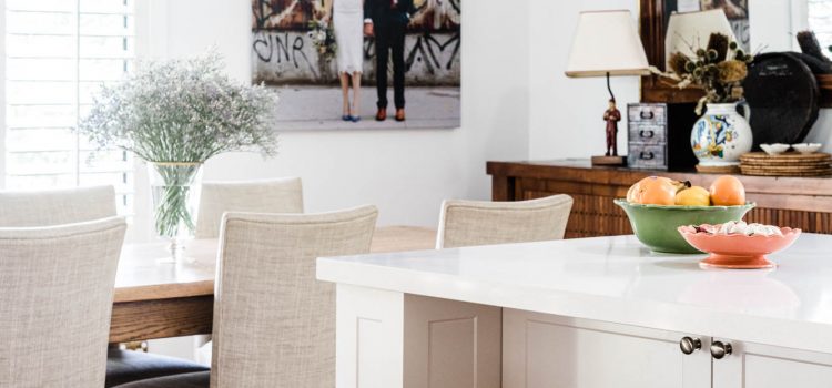 Shaker Style Island Bench