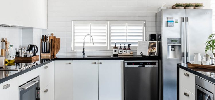 Large apartment kitchen