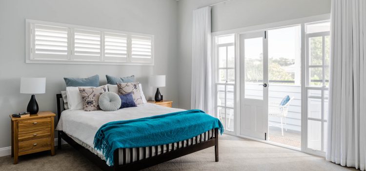 Master bedroom and Juliet balcony