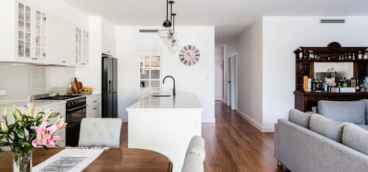 Kitchen Loungeroom area