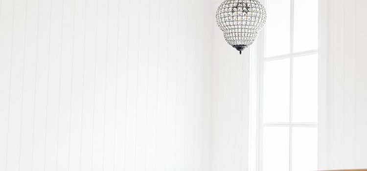 Feature Pendant light over stairs