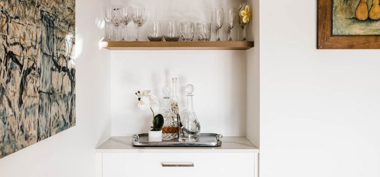 Apartment Renovation Custom Bar