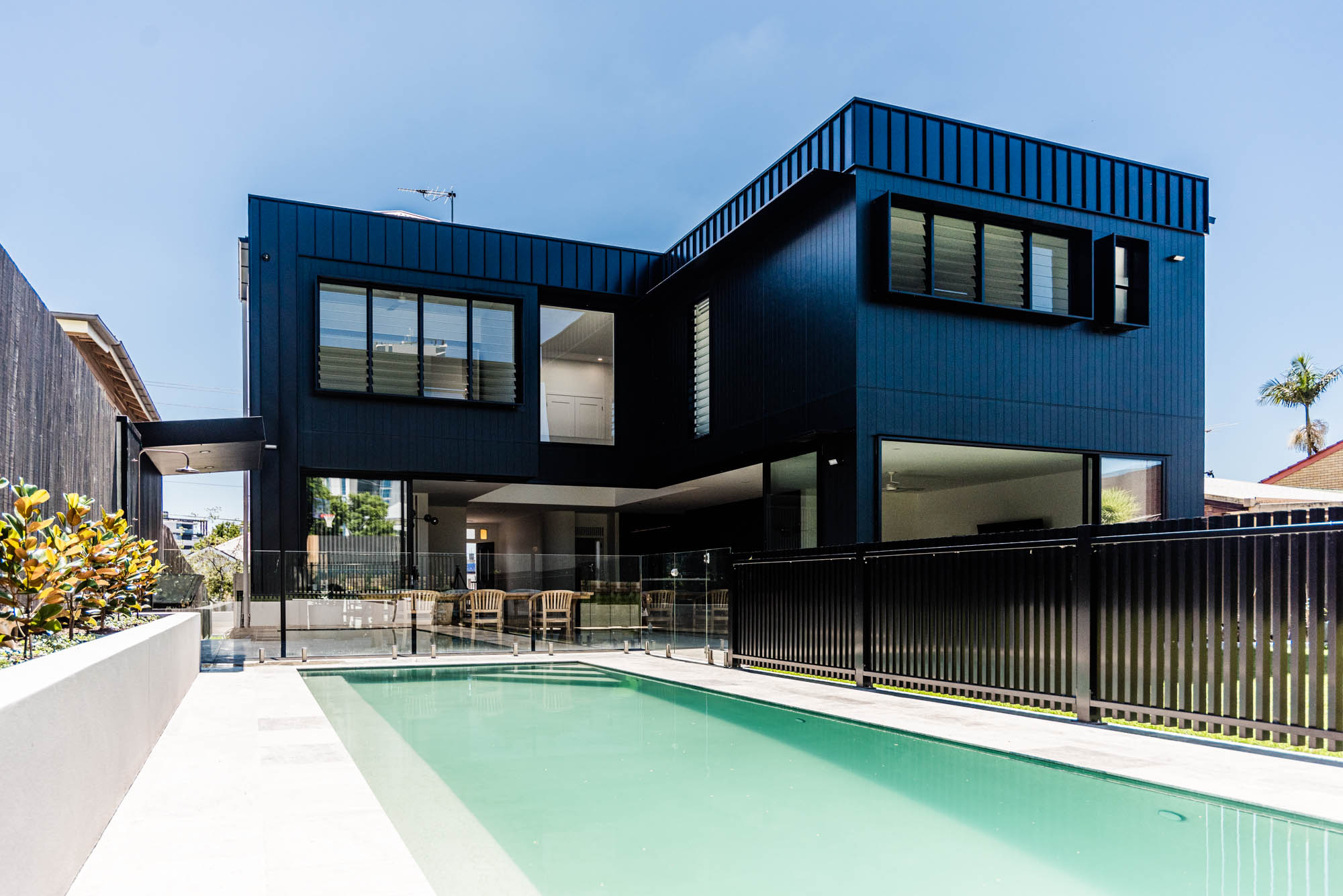 Back of house by Spencer Constructions